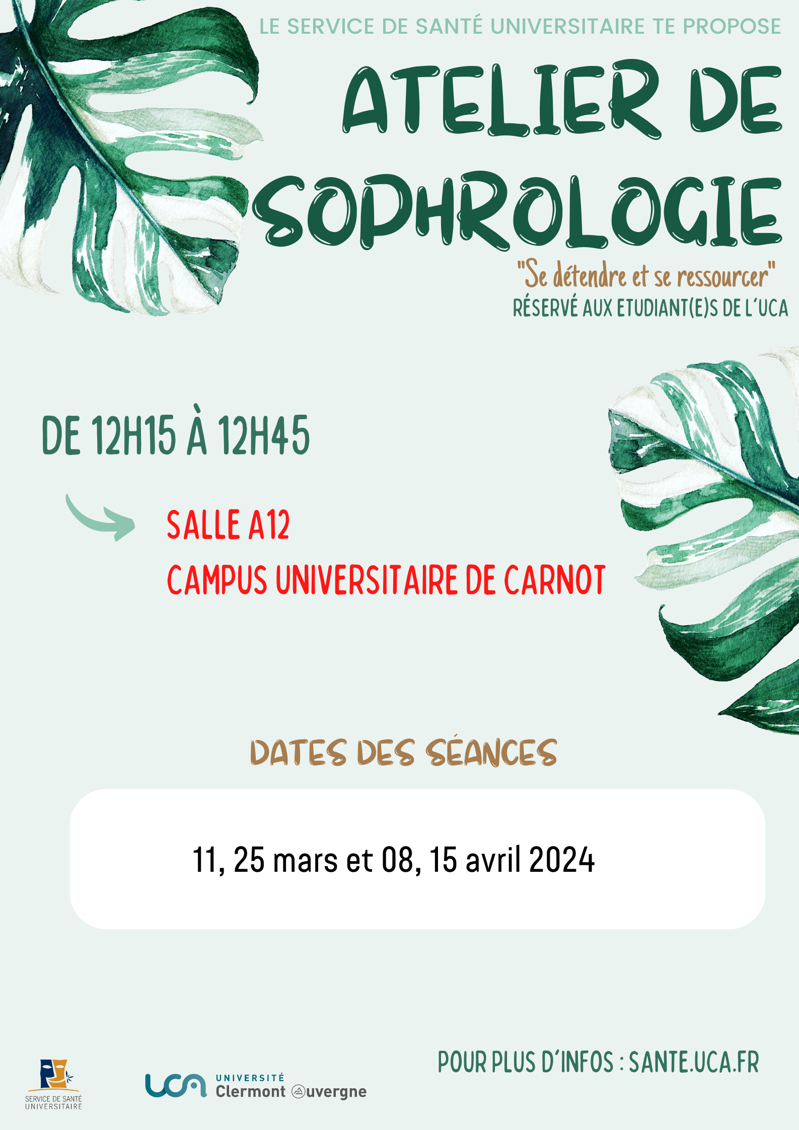 Affiche sophro carnot